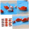 Mobestech 15-Piece Aquarium Decor Resin Ornaments Goldfish Statue view 4