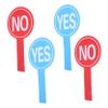 Reusable Handheld Voting Paddles for Classrooms, 4 Pieces view 1