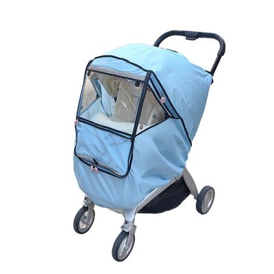 Windproof Stroller Rain Cover, Stroller Protection Accessory