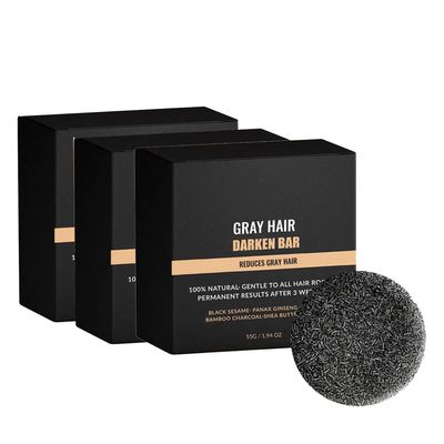 Gray Hair Reversal Soap Bar, 3-Piece Set