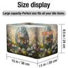 Mexpekil Easter Floral Egg Storage Baskets for Children's Toys, Foldable, 2-Pack view 4