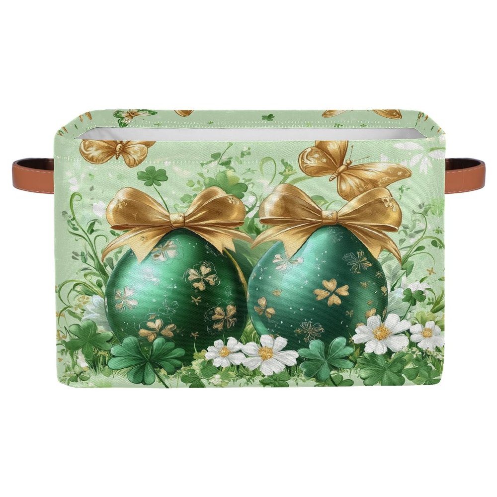 Mexpekil Foldable Fabric Storage Basket with Handles