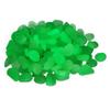 BESTonZON 100-Piece Green Glow-in-the-Dark Stones for Aquariums view 3
