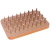 byepica Stroke Recovery Wooden Pegboard, 36 Steel Rods for Hand-Eye Coordination and Fine Motor Skills view 1