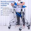 Rollator Walker for Seniors, Adult Standing Walker with 8 Wheels view 2