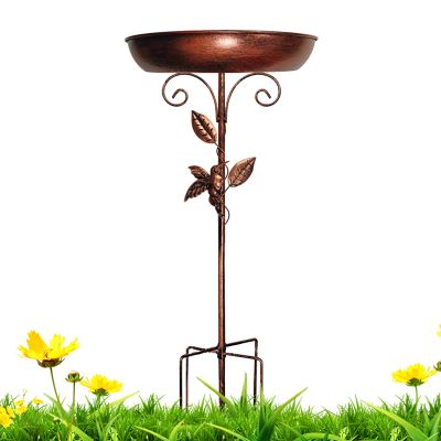 Vintage Bird Bath, Antique-Style Bird Waterer, 75 x 30 cm