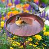 Vintage Bird Bath, Antique-Style Bird Waterer, 75 x 30 cm view 2