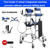 Gait Trainer Rollator for Seniors and Patients with Disabilities view 2