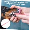Puppy Toothbrushes with Rounded Head, 2-Pack, PP/TPR, Pink view 3