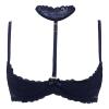 Women's Underwire-Free Lace Bustier Bra and Panty Set view 3