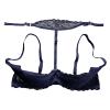 Women's Underwire-Free Lace Bustier Bra and Panty Set view 4
