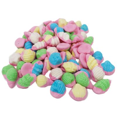 Fruit Gummy Foam Candies, Colorful Sweet Shells and Sea Creatures, 175 g