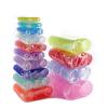 XPJYUA Hair Rollers, 6-Piece Heatless Curlers with Self-Adhesive Hook, Salon-Style Jumbo Styling Tools, Green, 2.5 cm view 3