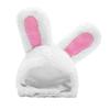Abaodam Cute White Pet Hat with Bunny Ears view 1