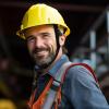 Adjustable Hard Hat Chin Strap with Chin Cup view 3