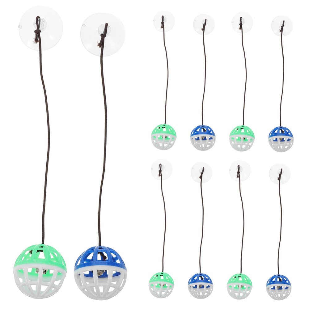 Abaodam 10-Piece Bell Toy for Small Pets