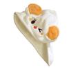 POPETPOP Absorbent Coral Fleece Hair Towel, White 2563 view 1