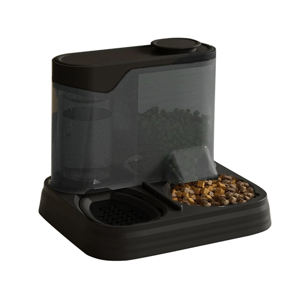 Automatic Pet Feeder and Waterer Set for Cats and Dogs