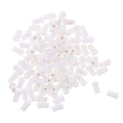 ELAYARD 100-Piece Eyelash Glue Bottle Needles, PP and Stainless Steel