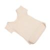 ERINGOGO Women's Sweat-Absorbing Underarm Vest, Long, Skin-Tone view 1