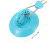 ERINGOGO Lickable Food Toy with Suction Cup for Dogs, Puppy Teething and Chew Toy, MOL Bite Toy, Sky Blue view 2