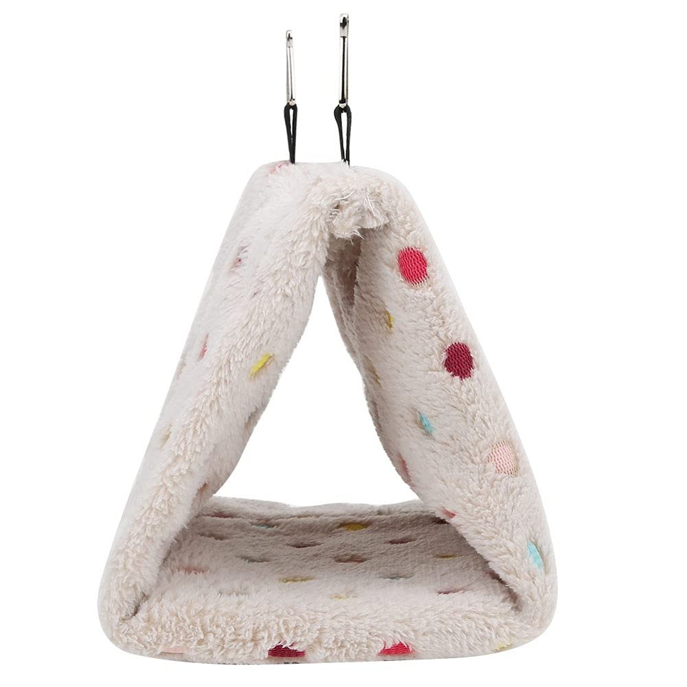 Pet Hammock for Small Pets and Birds, Comfortable, Lightweight and Portable (M, 10 in, 121 Openings)