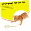 TOYANDONA 5-Piece Plush Toy Mice for Cats, Compact, Stimulating, Wear-Resistant, Portable Toys for Indoor Cats view 2