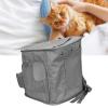 Foldable Pet Carrier with Ventilation and Tear Resistance for Outdoor Use view 4