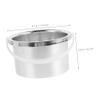 105 mm Inner-Diameter Aluminum Alloy Wax Pot Insert view 2