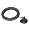 Efficient Fish Feeding Ring with Strong Suction Cup, Black view 2