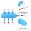 Plastic Aquarium Volume Control Valve, 2-Way Splitter for Fish Oxygen Distribution, 2 pcs (3 knobs, 2 sold) view 2