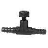 Yctze Black ABS 3-Way Aquarium Control Valves for 4mm Tubing and Air Pumps - 20 Pack view 3