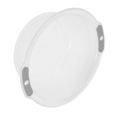 Round Transparent PP Handwashing Basin, Large, Portable, Lightweight