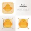 Small Cartoon Chick Storage Tray, Printed Leather, Multifunctional, Personalized view 3
