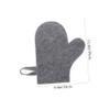 KAILIKETIY Felt Bath Gloves for Shower Exfoliation and Sauna view 2