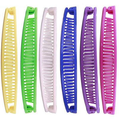 Yunxiao88 Retro Wide Banana Hair Clips for Women