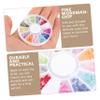Half-Round Resin Nail Beads for Nail Art, 3 Boxes view 3