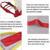 Patient Lift Toileting Sling with Split-Leg Design and Four-Point Support view 3