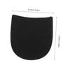 Non-Slip Rubber Heel Caps, 1 Pair, Black view 2
