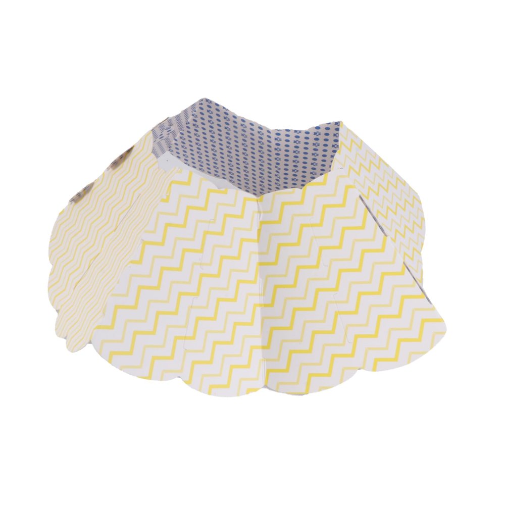 EXAOMBLE Blue Paper Protective Collar for Cats