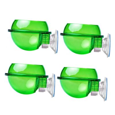 EXAOMBLE 4-Pack Lizard Bowls with Suction Cups