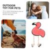 HOMOBABE Flamingo Dog Chew Toy view 2