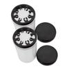 Removable Brush Cleaner Bottles for Nail Art Brushes, Plastic, 2-Piece view 1