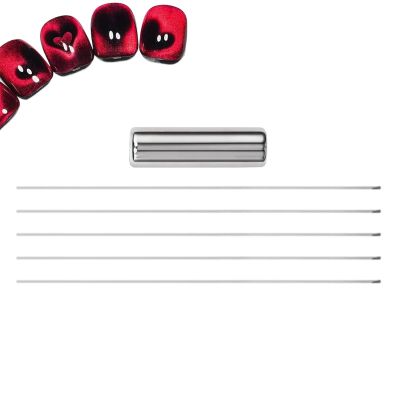 Nail Magnet, Heart-Shaped Nail Magnets with Clips