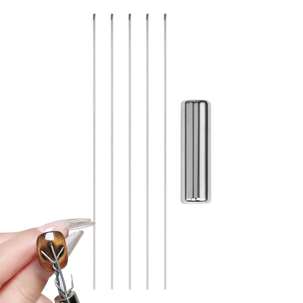 Heart-Shaped Nail Magnet Tool with Strong Magnetic Pull