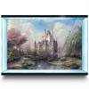 LYYAB Aquarium Background Sticker - Fairy Castle Rainbow Self-Adhesive Fish Tank Reptile Terrarium Decor Poster (60 x 40 cm) view 2