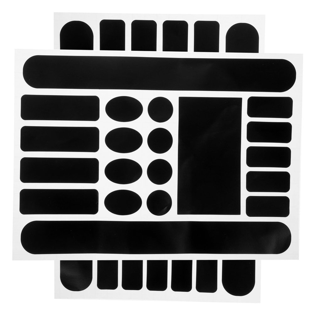 Scratch-Resistant Bicycle Frame Stickers, 2-Piece PVC Set