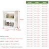 3-Tier Aquarium Stand with Metal Frame and Adjustable Shelf view 2