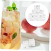 50 Artificial Resin Ice Cubes with Clear Crystal Look view 3