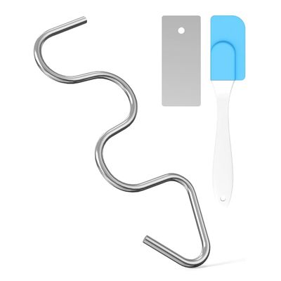 Pesfehhy Stainless Steel Peanut Butter Stirrer